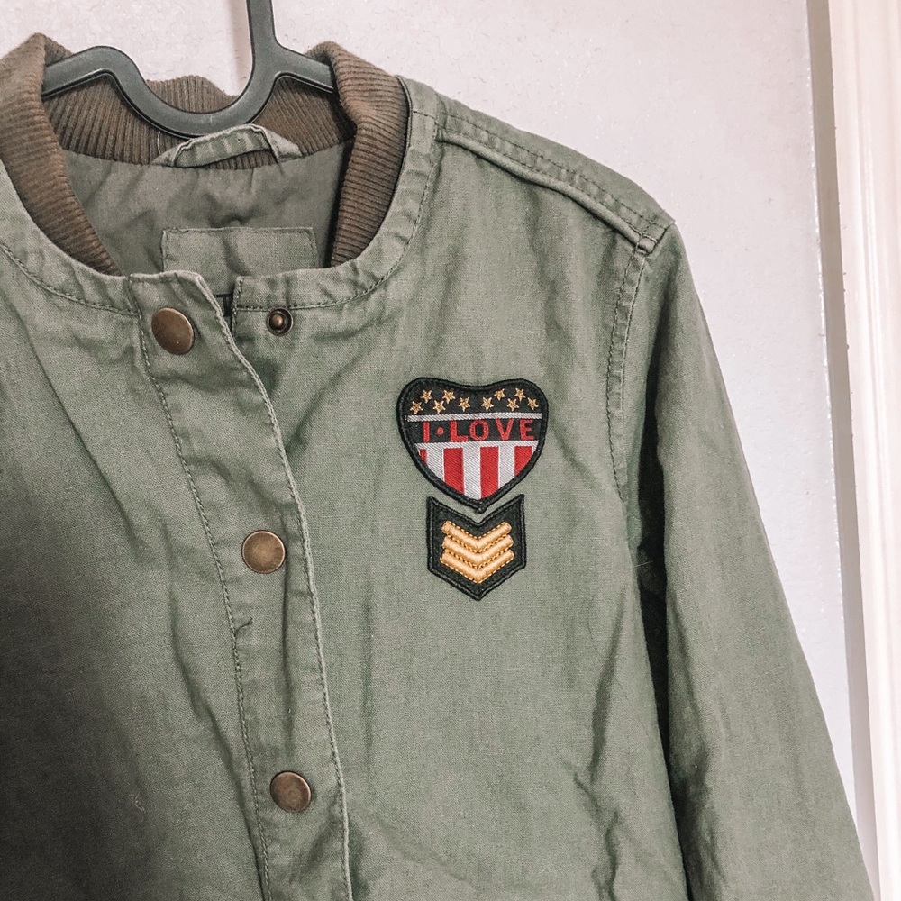 Bethany Mota collection bomber jacket